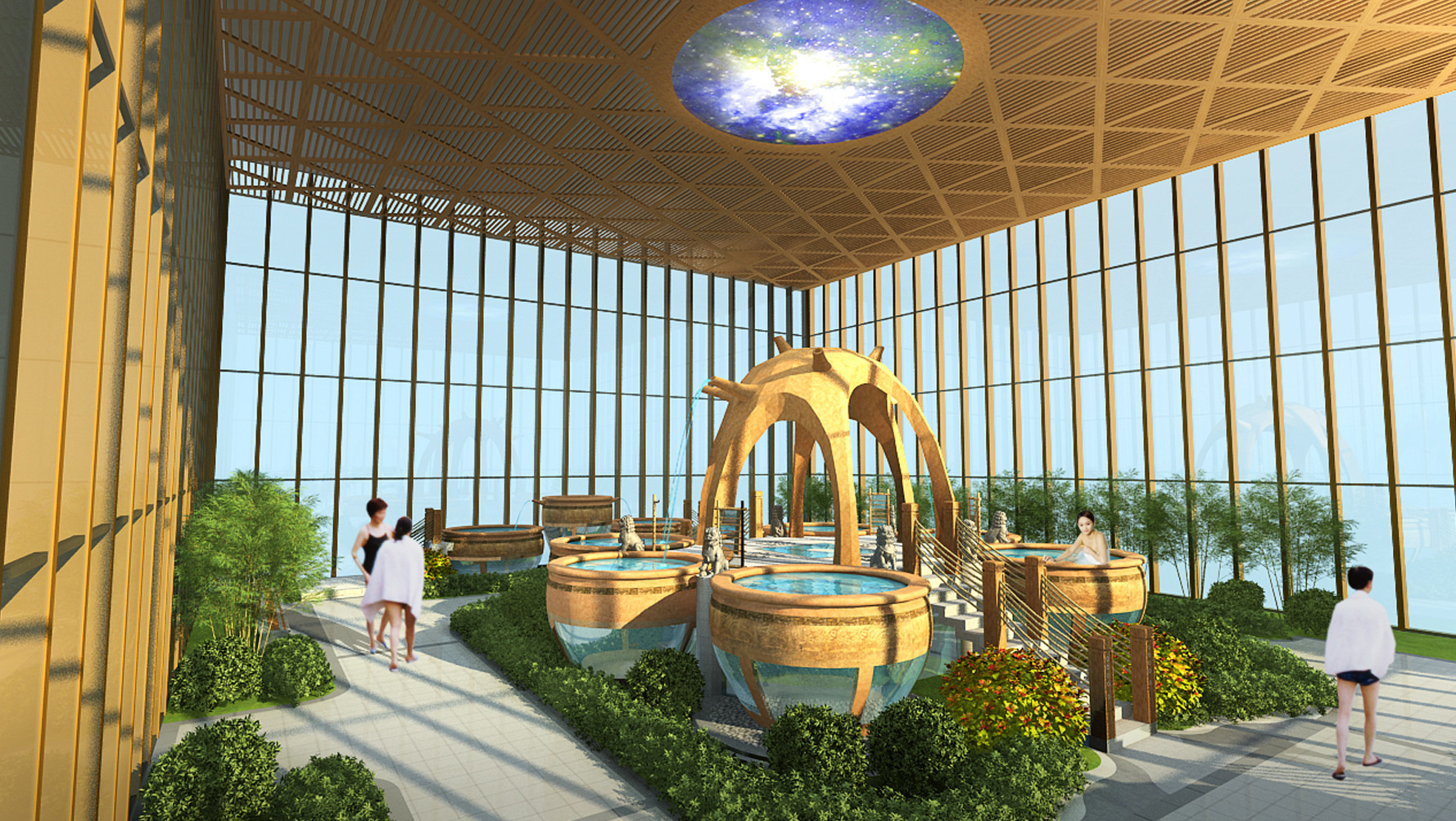 萬(wàn)豪美悅國(guó)際溫泉