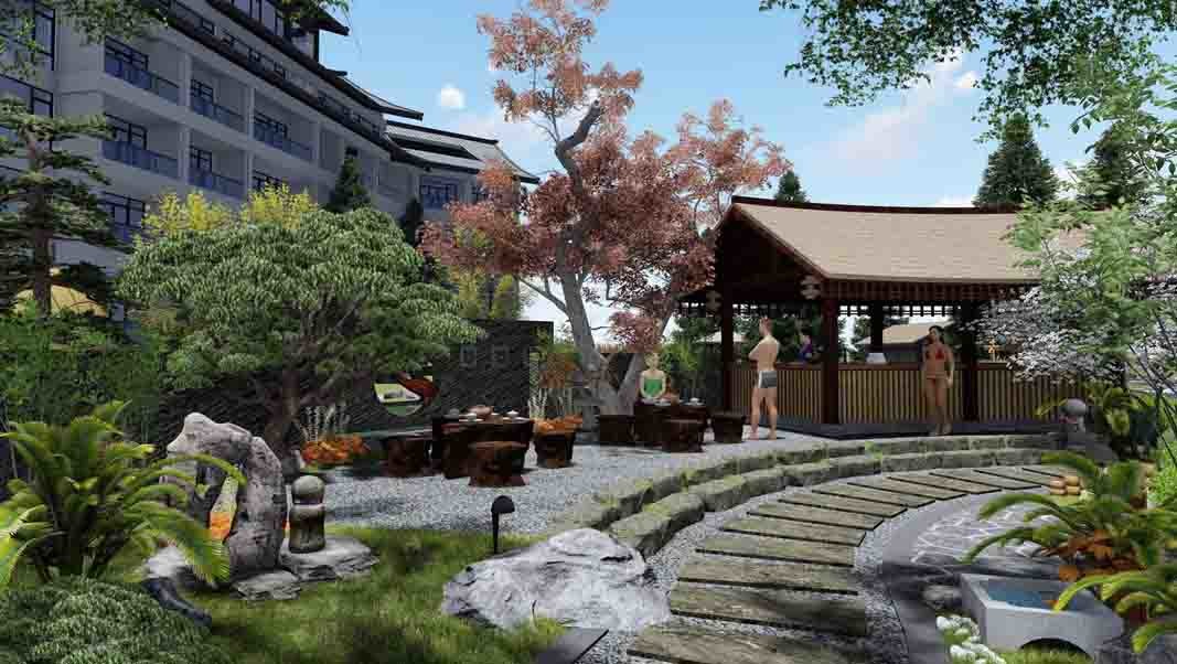 四川峨眉時(shí)光溫泉度假小鎮(zhèn)