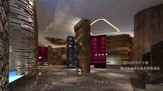錦州溫泉酒店室內(nèi)設(shè)計(jì)